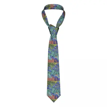 Formal Irisi De Vincent Van Gogh Gât Cravată pentru Petrecere Personalizate Oameni de Artă Flori Pictura Cravate