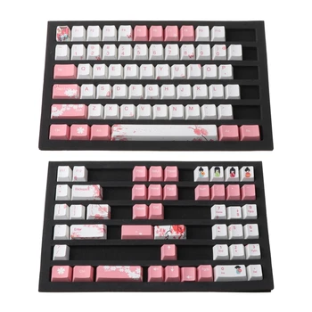 Dropship Gros PBT Tastatură Mecanică Retro Taste Cherry Blossom Model