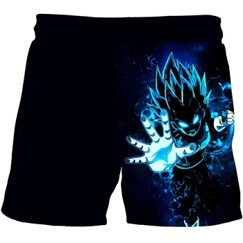 Dragon Ball Goku Pantaloni Copii Baieti pantaloni Scurți de Înot de Vară Uscat Rapid de Înot Rece Tinerilor Bărbați Desene animate Print pantaloni Scurți de Plajă