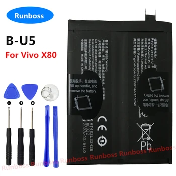 B-U5 4500mAh Telefon Mobil Acumulator de schimb Pentru Vivo X80 Reparații Parte Original Capacitate Baterii de Telefon