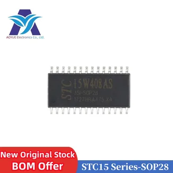 STC15W408AS-35I-SOP28 STC 15W408AS 35I-SOP28 51, Seria 2.5Vto5.5V 8KB FLASH STC15 Serie microcontroler MCU cip microprocesor