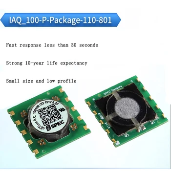 Senzor de detecção de qualidade ar face, NE SPEC Electrolit Solid, IAQ-100, 110-801, 110-802