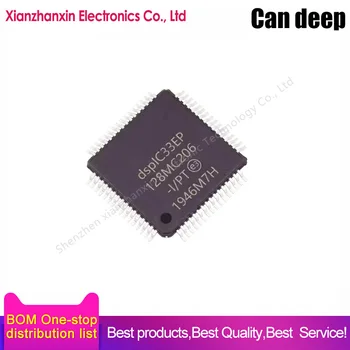 1BUC/LOT DSPIC33EP128MC206-I/PT DSPIC33EP128 33EP 128MC206 QFP64 Microcontroler chips-uri în stoc