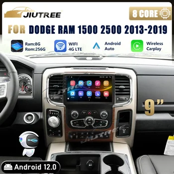 Android Radio Pentru Dodge RAM 1500 2500 2013-2019 Auto Multimedia Player Video Carplay Autoradio Navigare GPS Stereo