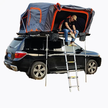 Strat dublu rezistent la apa rapid de deschidere din aluminiu pe acoperiș cort cort xl pentru jeep wranglercustom