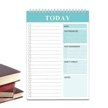 Săptămânal Pentru A Face Lista Notepad Dublu Filetate Agenda Planner Pentru A Face Planificator Planificator De Zi Cu Zi Jurnal De Antrenament Pentru Munca Domiciliu Pentru Femei