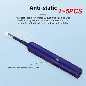 1~5 BUC 10 unitate de Fibre Conector Instrumente de Curățare 800 de ori LC SC FC 1.25 2.5 mm Fibre Curat Pen Stick Kit Optic pentru Adaptor