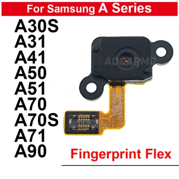 Pentru Samsung Galaxy A30S A31 A41 A50 A51 A70 A70S A71A90 Sub Ecran Senzor de Amprentă digitală Cablu Flex piesa de schimb