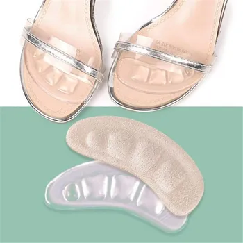 Non-Alunecare Silicon Tampoane picior din Față Durerii Femei Insertii de Auto-adeziv Toc Gel Tocuri inalte Autocolante Sandale Metatarsian Perne