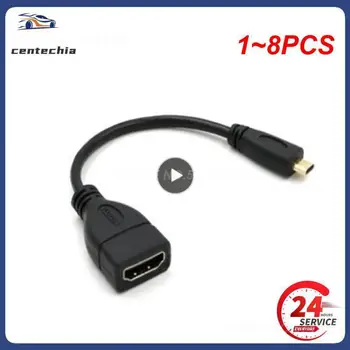 1~8PCS Masina Aux Conversie Usb CablePlayer MP3 Audio Cablu Audio de 3,5 mm Cap Rotund în formă de T Pentru a Conecta La U Disk Portabil