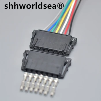 shhworldsea 7 Pin Auto Piese Auto Conector de Sârmă 1-1355396-1 A2115450328 3.5 Serie de Cabluri Terminale de Cablu Electric de Priza