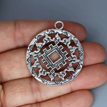 3Pcs/lot Lada Stele Simbol Păgân Slave Amuleta Charm Pandantiv Pentru DIY Colier Cercei Handmade Bijuterii