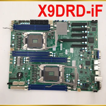 Pentru Server Supermicro Placa de baza despre lga2011 E5-2600 Familie C602 ECC DDR3 PCI-E3.0 SATA3 SAS2 IPMI2.0 Dual port GbE LAN X9DRD-dacă