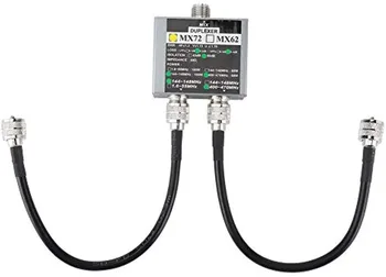 Portabila UHF+VHF Duplex,MX72 VHF+UHF Duplex 144-148MHz/ 400-470MHz Frecvență Diferită Stație de Tranzit Sunca Antena Combiner