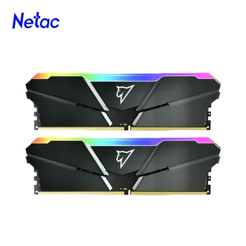 Netac Memorie Ram DDR4 RGB 8GB 16GB 3200mhz 3600mhz Memoria Ram DDR4 Radiator UDIMM Dual Channel pentru Placa de baza Intel AMD