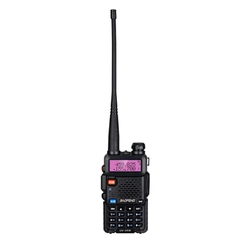 Baofeng UV 5R Walkie Talkie 5W Portabil Ham Radio CB Dual Band VHF UHF FM Transceiver Două Fel de Radio cu Cască Antenă