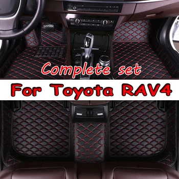 Auto Covorase Pentru Toyota RAV4 Non-Hibrid 2020 2021 2022 2023 Auto Personalizate Picior Tampoane de Automobile Covor de Acoperire Accesorii de Interior