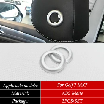 ABS Mat Pentru Golf 7 MK7 2016 2017 2018 Auto Frontal Perna de Ajustare huse tapiterie Auto Accesorii styling Autocolante decorare