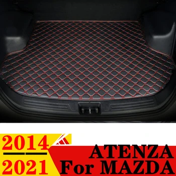 Portbagaj Covoraș Pentru Mazda ATENZA 2021 20 2019 2018 2017 2016 2015 2014 Plat Partea din Spate a Încărcăturii Covor Linie Acoperă Coada de Boot Tava Pad