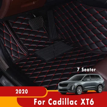 Pentru Cadillac XT6 2022 2021 2020 (7 locuri) Auto Covorase Covoare Interior Auto Accesorii de Automobile Covoare Personalizate de Picior Tampoane de Piese