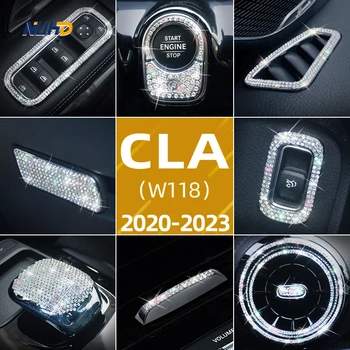 Interior auto Autocolante Diamant Decor Protector Patch Accesorii Pentru Mercedes-Benz W118 CLA200 CLA220 CLA260 Serie