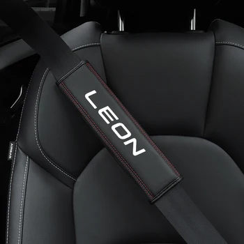 Pentru Seat LEON 2010 2014 2016 2022 1 buc Piele Auto Interior Centura de siguranță Protector de Acoperire Pentru Seat ibizacar Accesorii Auto