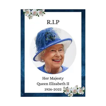 Regina Elisabeta a II-Portretul Reginei Elisabeta Decor de Perete Poster Decorativ Memorial Poster Patriotic Arta Poster Pentru Baie
