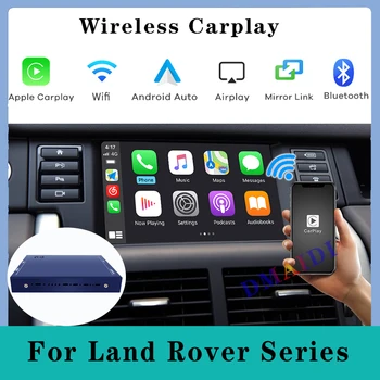 Wireless Apple Carplay Decodor Pentru Jaguar XE XF Land Rover Evoque Discovery 4 Android Auto Modulul de Cutie
