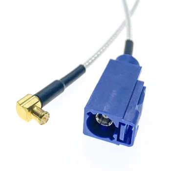 Cablu RG316 Fakra SMB C de sex feminin pentru a MCX Masculin Unghi Drept RF 50 Ohm Coaxial Cablu de Extensie Coadă Coaxial Cablu Jumper