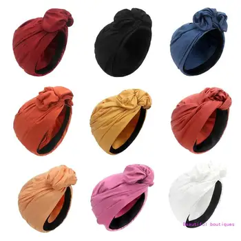 Frumoasa franceză pentru Cap Folie de Culoare Solidă Văl Cap Doamnelor Pălărie Cap Turban Caciulita pentru Ziua Îndrăgostiților DropShip