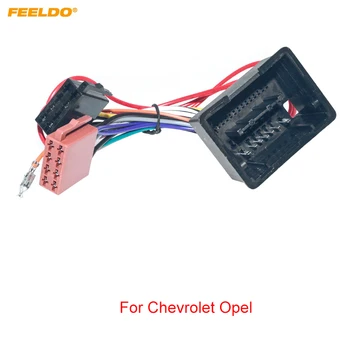FEELDO Auto Radio CD Audio ISO Cablaj Adaptor pentru Chevrolet Opel Auto ISO Cap de Unități Cablu
