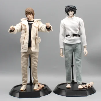 30cm L Lawliet Figura Anime DEATH NOTE Figurina Light Yagami Acțiune Figura Articulații Mobile Papusa Pvc de Colectie Model Statuia Jucarii