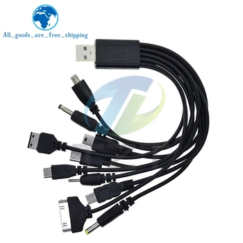TZT 10 In 1 Universal Portabil Ușor mai Multe Funcții USB de Încărcare Cablu de Încărcare Compatibil cu cele Mai multe Telefoane de Brand