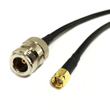 1 BUC Nou Modem de Cablu Coaxial SMA Male Plug Switch N Female Conector Jack Rg58 Coadă 50cm 20