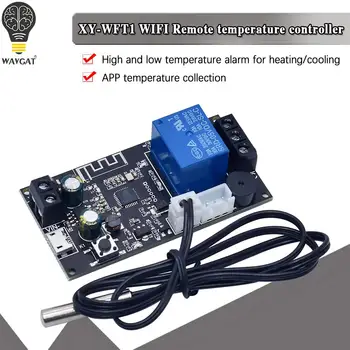 XY-WFT1 de la Distanță WIFI Termostat de Precizie Ridicată Controler de Temperatura a Modulului de Răcire și Încălzire APP Temperatura de Colectare