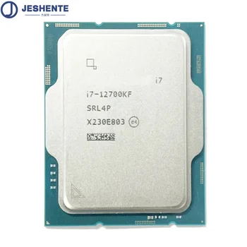 i7-12700KF Original, Nou, 1 an garanție Pentru procesor Intel Core i7 12700KF 3.6 GHz 12Core 20Thread CPU Procesor 10NM L3=25M 125W LGA1700