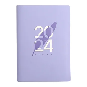 A5 Planificator 2024 Notebook Jurnal Personal Organizer Calendar de zi cu Zi Programul de Caiete pentru Birou Rechizite Școlare Papetărie