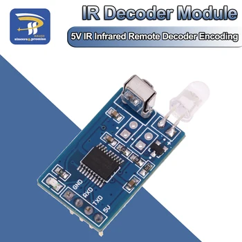 5V IR de la Distanță cu Infraroșu de Decodare Codare Emițător și Receptor Wireless Module Pentru Arduino