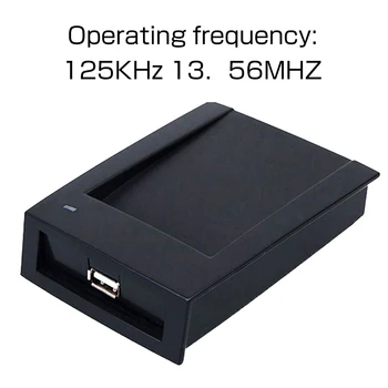 Dual-frecvența de 125KHz RFID 13.56 MHz Cititor USB Senzor de Proximitate Cititor de Card de Plug și să se joace cu mașina pentru Control Acces